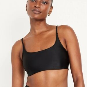NWT Old Navy scoop neck swim bikini top